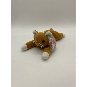 1993 Ty Beanie Babies "Nip" Tan Cat Plush